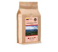 Kaffee Globetrotter - Coffee with heart - Colombia Hacienda La Claudina - 500g coarse ground - for stamp pot French Press coffee maker - top coffee fairtradeproduct supports social projects