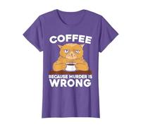 Kaffee Weil Mord Falsch is Cat Lovers Caffeine Addictive T-Shirt