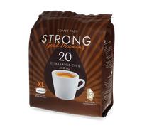 Kaffekapslen | Strong (large cup) - 20 pods for Senseo