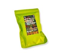 Kaffir Lime Leaves - Citrus Hystrix - Unrefined Raw Dried Lush Fine Botanicals - Reusable Keep Fresh Ziplock - Leaves - 15g