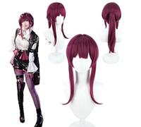 Kafka Role Playing Anime Collapse: Star Dome Railway Wig - Suitable for Boys and Girls Halloween, Comic Anime Convention, Carnival Role Playing Party