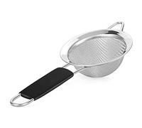 Kafoor Fine Mesh Strainer - 3.4 Inch Round Sieve - Tea Strainers for Loose Tea, Coffee Strainer, Food Strainer, Juice Strainer, and Much More!