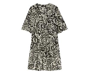 Kaftan Style Printed Cotton Dress- female- Weekend Max Mara- Short Dresses- Multicolor- S- Dresses S