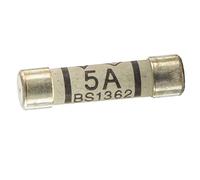 KafTon 10x 5A Domestic Fuses 240V Plug Top Household Mains 5amp Cartridge Fuse