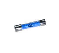 KafTon 10x Glass Fuses 10AMP Fast Acting Quick Blow Fuse - Auto Electrical - (30mm)