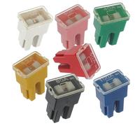 KafTon 14Pack 20A 30A 40A 50A 60A 80A 100A Pacific Type Female Slow Blow Fuses Auto Link Automotive Mini Cartridge fuse Pal Fuse for Car Truck