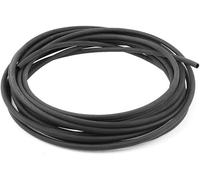 KafTon Black 2:1 Heat Shrink Tubing, Electrical Insulation Heat Shrink Wrap Cable Sleeve, 1 Cut Length of 3meter (1.2mm)