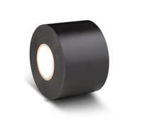 KafTon Black Electrical Tape 50mm x 33m Insulation Tape Flame Retardant Extra Long Large 2" Wide Heavy Duty Premium Black Roll