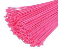 KafTon Fluorescent Pink Cable Ties Pack of 100 (370mm x 4.8mm)