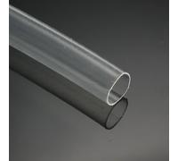 KafTon Heat Shrink Tubing, 2:1 Heat Shrink Tube Various Colour for Electrical Insulation Wire Connectors, Cable Shrink Wrap Sleeve for Workshop Hand Tools Wire Repairing (Clear, 9.5mm)