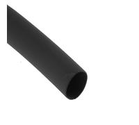 KafTon Heat Shrink Tubing, 2:1 Heat Shrink Tube Various Colour for Electrical Insulation Wire Connectors, Cable Shrink Wrap Sleeve for Workshop Hand Tools Wire Repairing (Black, 3.2mm)