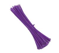 KafTon Pack of 100 Purple Cable Zip Ties, UL Nylon, Perfect for PC, Bicycle Tie Wrap DIY Home Wire Vegetable Garden Office (200mm x 4.8mm) Purple