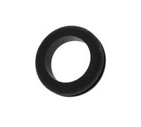 KafTon PVC Electrical Wiring Black Back Box Grommets Open 50mm - Pack of 10
