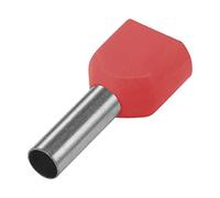 KafTon Twin Cord Ends Double Entry Bootlace Ferrules Crimp Car Van - Pack of 100 (Size: 10.0mm²)