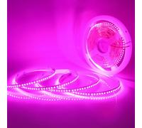 KAFULA 24V LED Light Strip [10M, Pink], 180 LEDs/m SMD3535 Flexible Ultra-Bright LED Fairy Light CRI85+, can be Cut Every 33mm, Party Christmas Halloween Birthday Interior Decoration Lighting