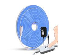 KAFULA 3M Blue Dimmable LED Neon Light Strip - 220V Super Bright LED Light Strip CRI85+, IP65 Waterproof Flexible, Can be Cut Every 25mm | 120LEDs/m | Home Decor