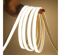 KAFULA 3M COB Neon LED Light Strip - 12V IP65 Waterproof Flexible Super Bright LED Fairy Light CRI85+, can be Cut Every 2.5cm | 320 LEDs/m || Natural White 4000K | Home Decor