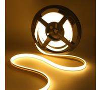 KAFULA 6M COB Neon LED Light Strip - 24V IP65 Waterproof Flexible Super Bright LED Fairy Light CRI85+, Can be Cut Every 5cm | 320 LEDs/m || Warm White 3000K | Home Decor