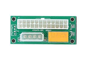 Kafuty-1 24Pin Dual Power Supply Starter Board Synchronous Starter Module Cable Wire Extender Board Mining 4PIN