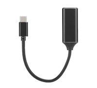 Kafuty-1 Adapter Cable, USB-C Type-C To HDMI Transverter Convertor, Mobile Phone Tablet Display TV Projector Screen High Definition Transverter Convertor Cable Line, Plug and Use, no Driver