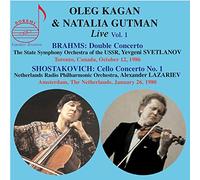 Kagen/Gutman - Brahms, Shostakovich: Concertos performed live