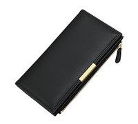 kaGeneric267.13- Women Wallet New Pattern Wallet Solid Color Long Multi Card Versatile Handbag Pocket Wallets (Black, One Size)