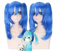 Kagerou Project Mekakucity Actors Enomoto Takane Cosplay Perücke Blau Synthetische Haare Anime Kostüm Perücken + Doppelte Pferdeschwänze
