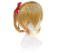 Kagerou Project Momo Kisaragi Cosplay Wig High-temperature Fiber Synthetic Hair Blonde And black Halloween Costumes Wigs+Wig Cap PL-325