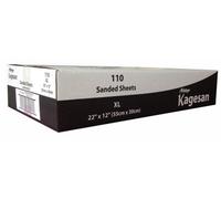 Kagesan Bulk Sanded Sheets White 22 x 12 in (55 x 30 cm) Pack of 110