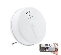KAGMY WiFi Hidden Spy Camera Smoke Detector, 1080P Wireless Security Spy Cam with Remote View/Night Vision/Motion Detection,Nanny Camera for Home Office Surveillance