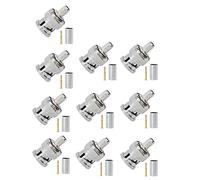 Kagni 10 x BNC Crimp Connectors for RG58 Coax cable