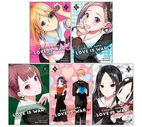 Kaguya-sama Love Is War Series Vol 11-15: 5 Books Collection Set