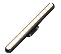 KAGWON Dimmable Touch Light Bar Rechargeable Wall Mounted Reading Lights Stick on Bunk Bed Lamp Headboard Magnet Mount Wireless Portable 2000mah Battery LED for Closet Mirror Makeup (3W)