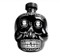 KAH Anejo Tequila 70cl 40 ABV Day of the Dead Decorated Bottle 100 Blue Aga