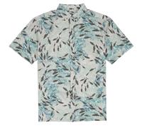 Kahala Men's Into The Deep Button Up Short Sleeve Shirt, Into the Deep (Dune), Large
