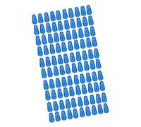 KAHDGSS 100pcs Rubber Space Bean Silicon Weight Stoppers Sea Carps Fly Fishing Bobber Gear Essential Line Beads