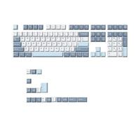 KAHDGSS 126Keys Macaron Keycaps Set Double Color Molded PBT Keycaps for Mechanical Keyboard Enhances Typing