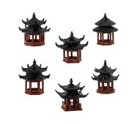 KAHDGSS 2. Traditional Chinese Architecture Miniature Set Cultural Learning Activity For Classroom Display Educational Architectural Set