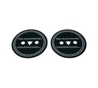 KAHDGSS 2 X/NAB Adapter 0.8mm 0.9mm 1mm Spacer For Reel To Reel Tape Recorders