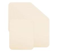 KAHDGSS 20Pieces Professional Pottery Carving Pad 145x175mm Soft Microfiber Clay Modeling Mat for Ceramic Sculpting Carving Beginner Ceramic Tool