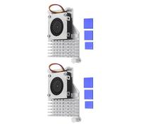 KAHDGSS 2pcs Active Cooling Heat Sinks Optimized For Development Board Efficient Temperature Control Low Noise Design