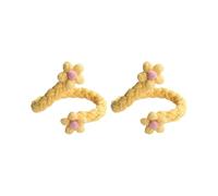 KAHDGSS 2Pcs Curtain Tieback Flower Window Bind Holdback Buckles Clips Drapery Holders Decorative Curtains Holdbacks Tiebacks For Drapes