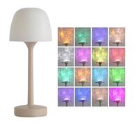 KAHDGSS 3/16 Color Oceans Ripples Projector Lamp Atmospheres Desk Light Rechargeable Reading Room Decoration Enduring Oceans Ripples Projector for Bedroom Room Decoration