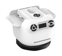 KAHDGSS 360 Rotating Automatic Card Shuffles Dealer Machine Playing Shuffling Dealing Tool Rechargeable Dealer Home Party Device