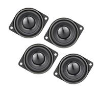 KAHDGSS 45mm 1.75inch Full Ranged Loudspeaker 4Ohm 5W with Low Power Consumption for Extended Playing Back Time Natural Rubber Edged and Double Ears