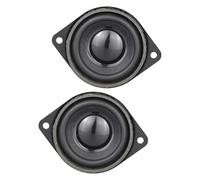 KAHDGSS 45mm 1.75inch Full Ranged Loudspeaker 4Ohm 5W with Low Power Consumption for Extended Playing Back Time Natural Rubber Edged and Double Ears