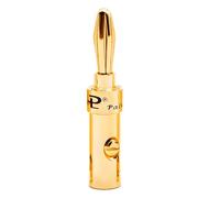 KAHDGSS 4mm Banana Plug Connector Electrical Pin Gold Plated Insert for Educational Professional Electronic Accessories Plug Loudspeaker Wire Connector