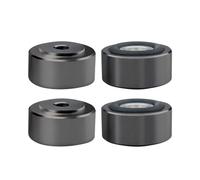 KAHDGSS 4Pcs Aluminum Alloy AntiSlip Vibrations Reductions Feet Pad for Clear Sound Home Theater Systems Sound Enhancer