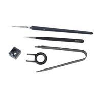 KAHDGSS 5PCS Keyboard Lube Kits with Stem Holder Switch Lubrication Pen Switch Remover for Gateron Kailh Cherry MX Switches