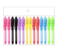 KAHDGSS 7/14 Pcs Spies Pen Magics Pen Invisible Inks Secret Party Supplies For Hide Document Marking